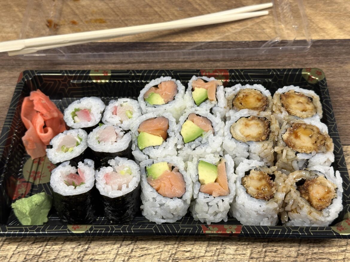 Local cheap sushi spot - $18