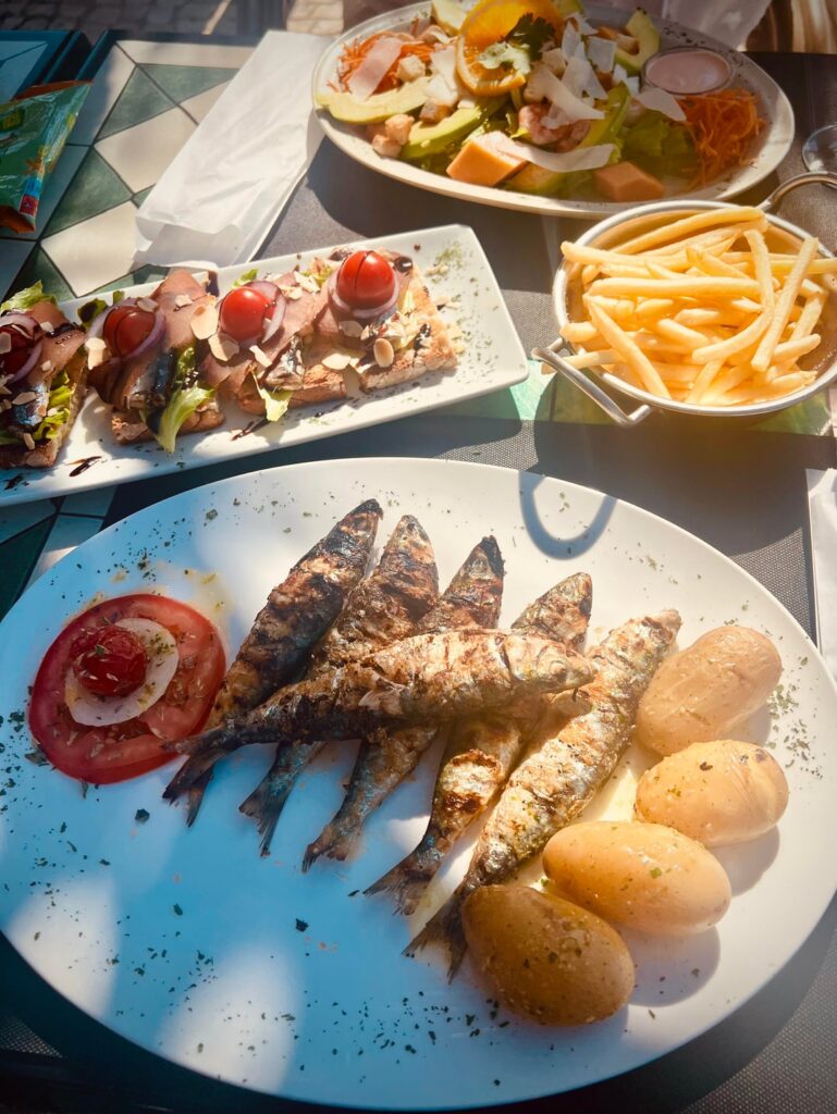 Perfect lunch in Portugal 🇵🇹