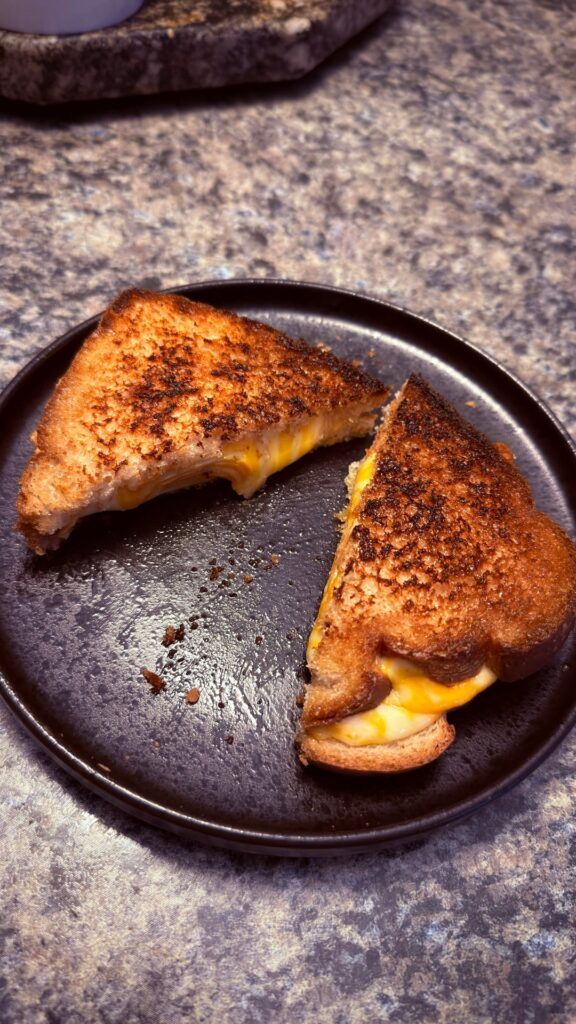 late night grilled cheese