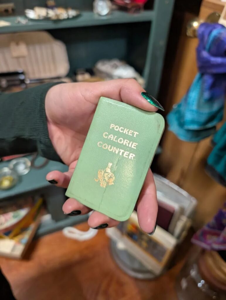 Saw this at an antique store and thought of you guys