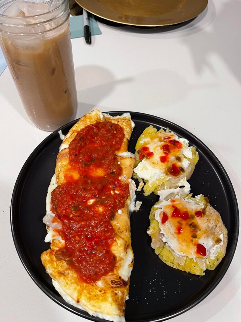 Huge breakfast Huge breakfast