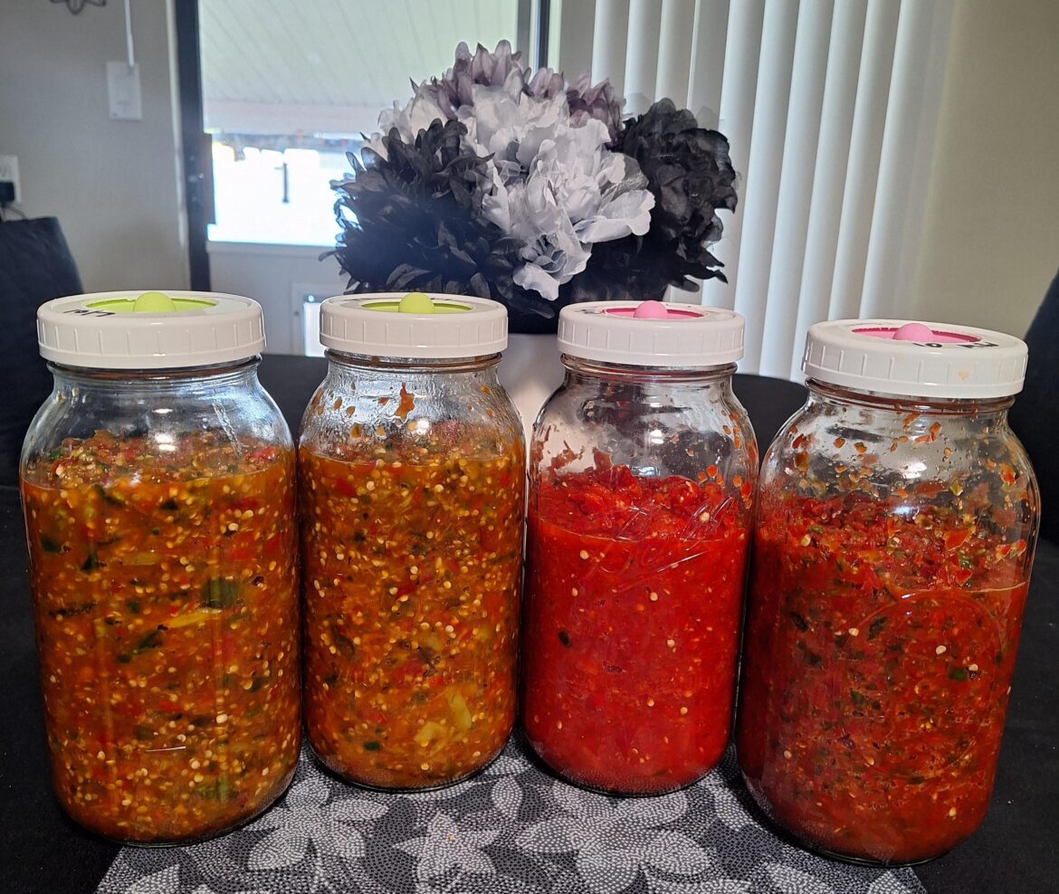 I made more hotsauce mash today!