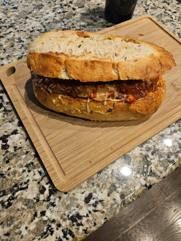 Leftover Meatball Sandwich