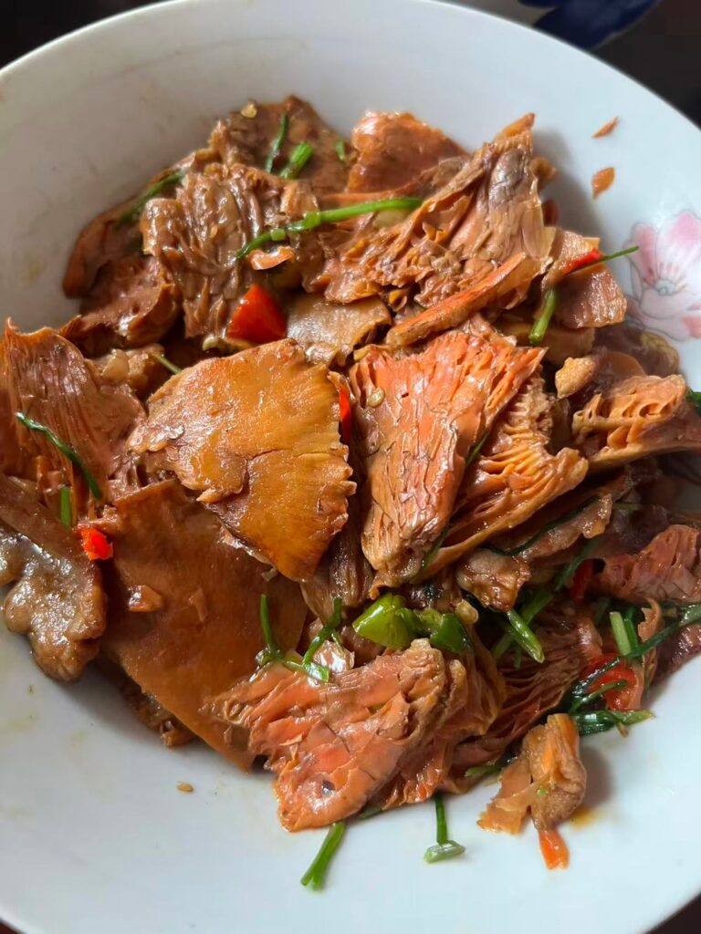 Foraged wild mushroom near my home and turned them to dinner