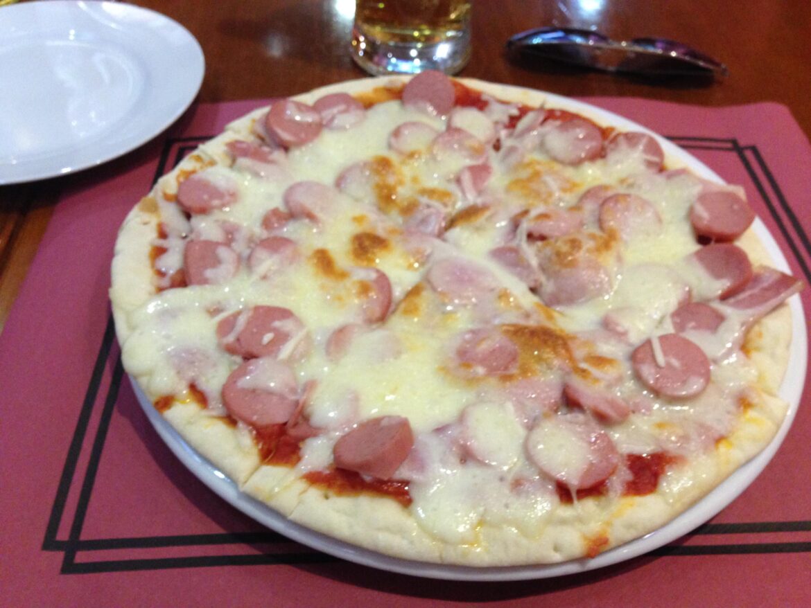 A pizza from Barcelona apparently