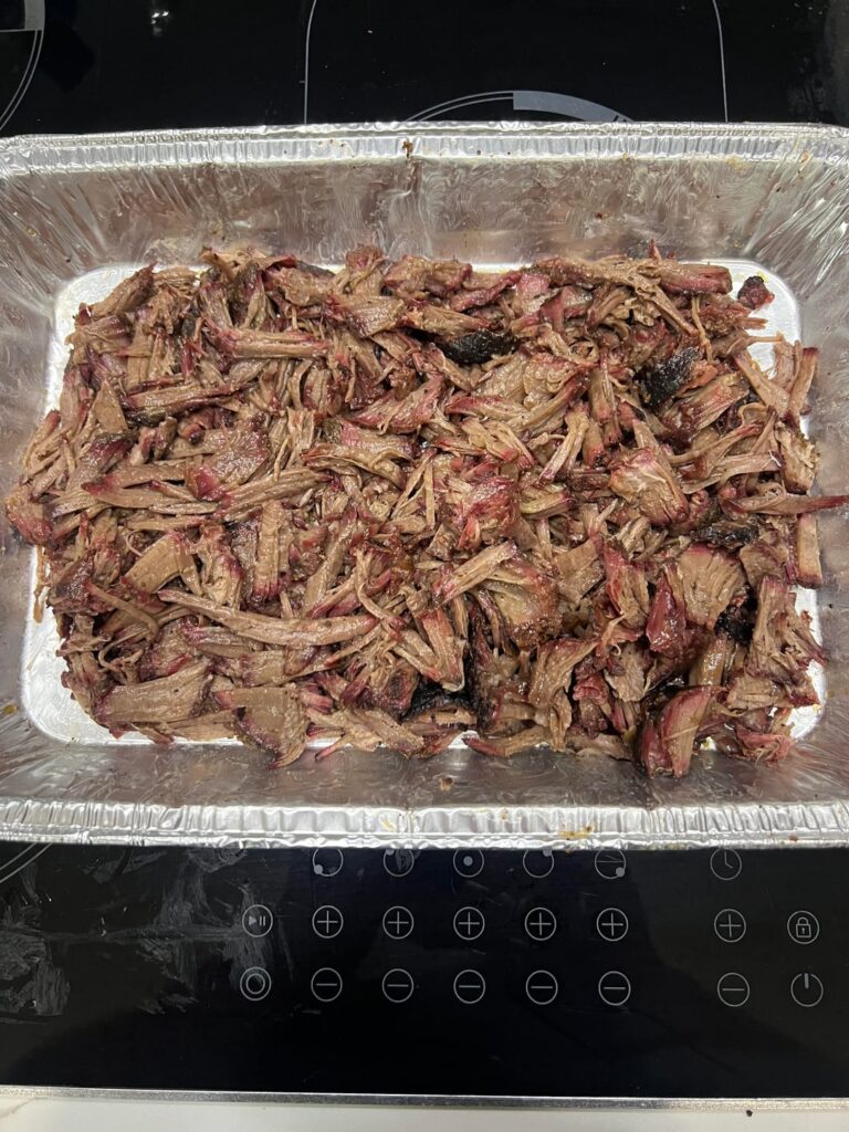 Shredded beef > pulled pork