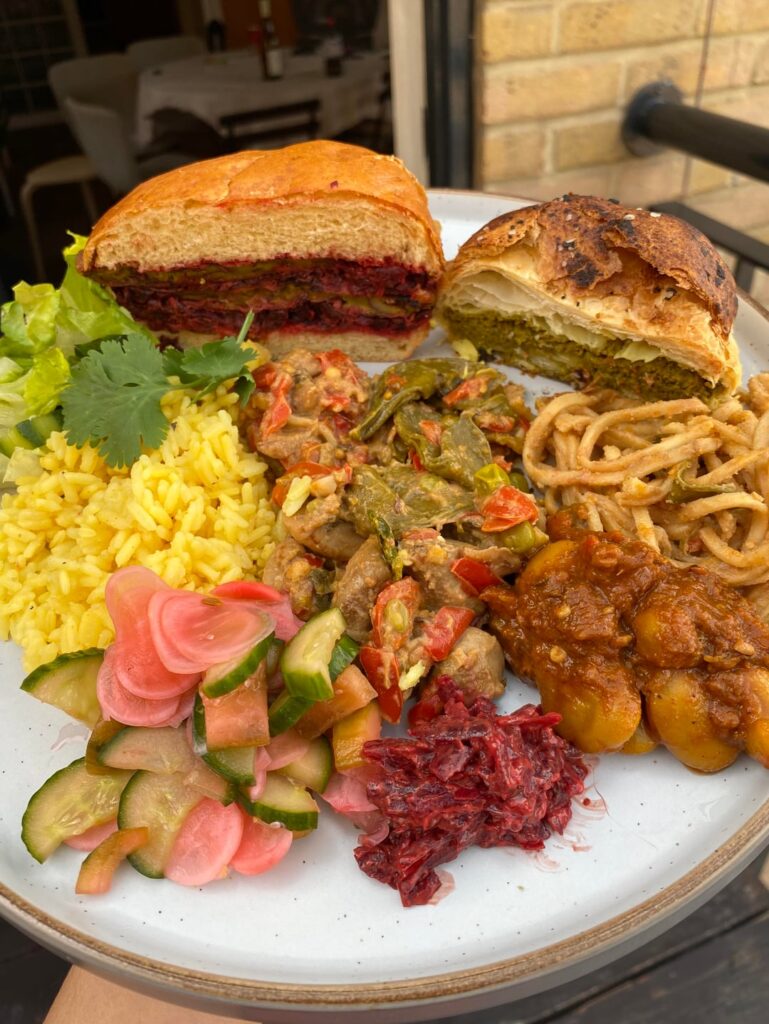 Hosted an all vegan Indian-inspired dinner party this weekend. Even carnivores had no complaints!