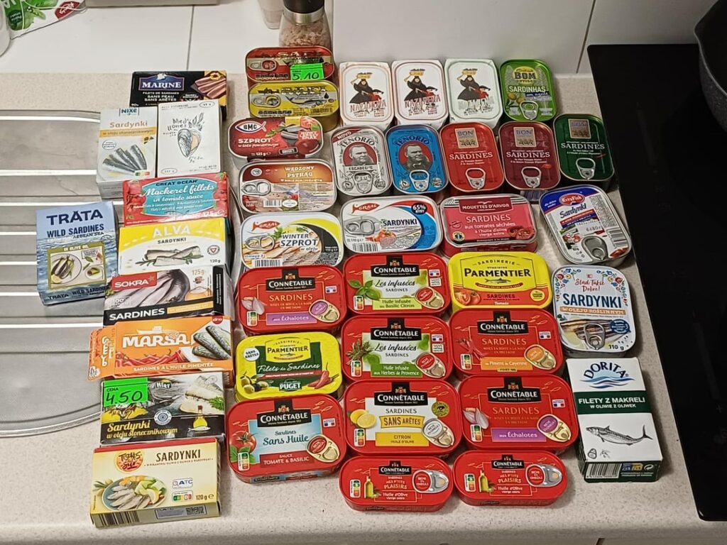 I've eaten sardines only once in my life. I blame you guys for this.