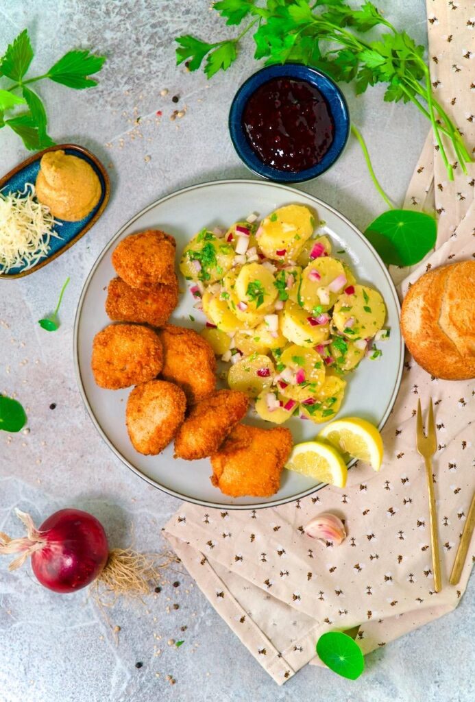 My vegan Schnitzel turned out amazing!