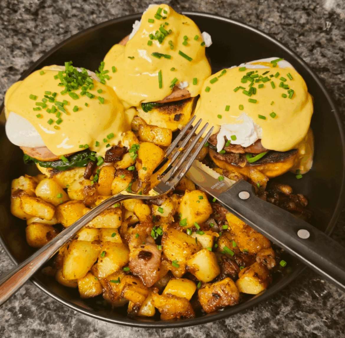 [homemade] Eggs Benedict!