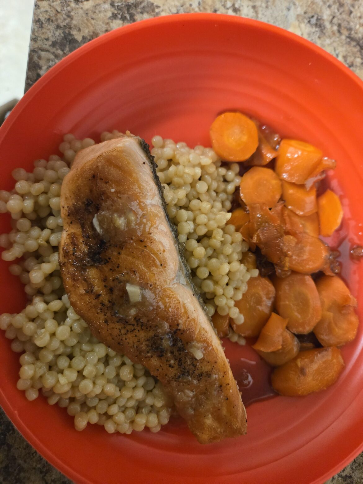 Seared Salmon with Lemon Dijon Sauce