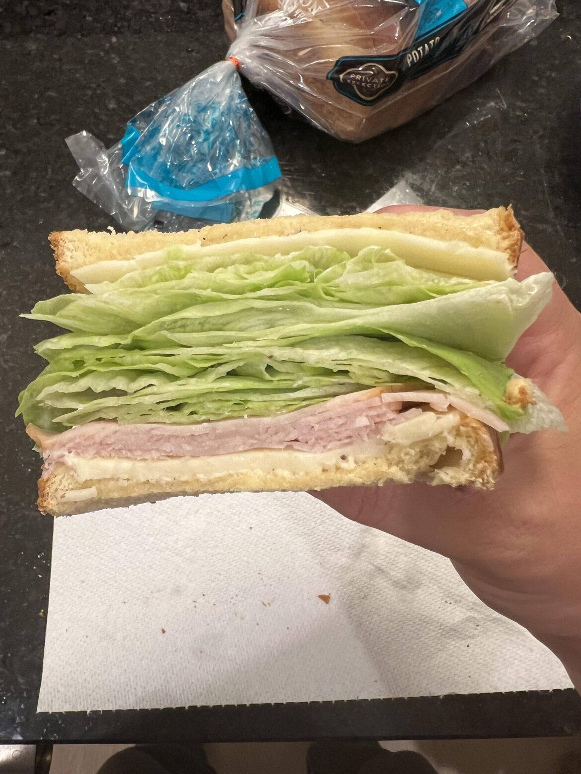 I am a simple man.  This is a turkey crunch.