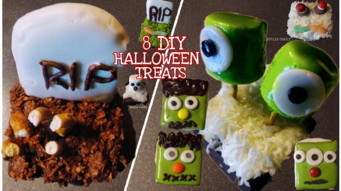 2 Ingredients NO BAKE Recipe Plus with 8 Easy Fun Halloween Treats!