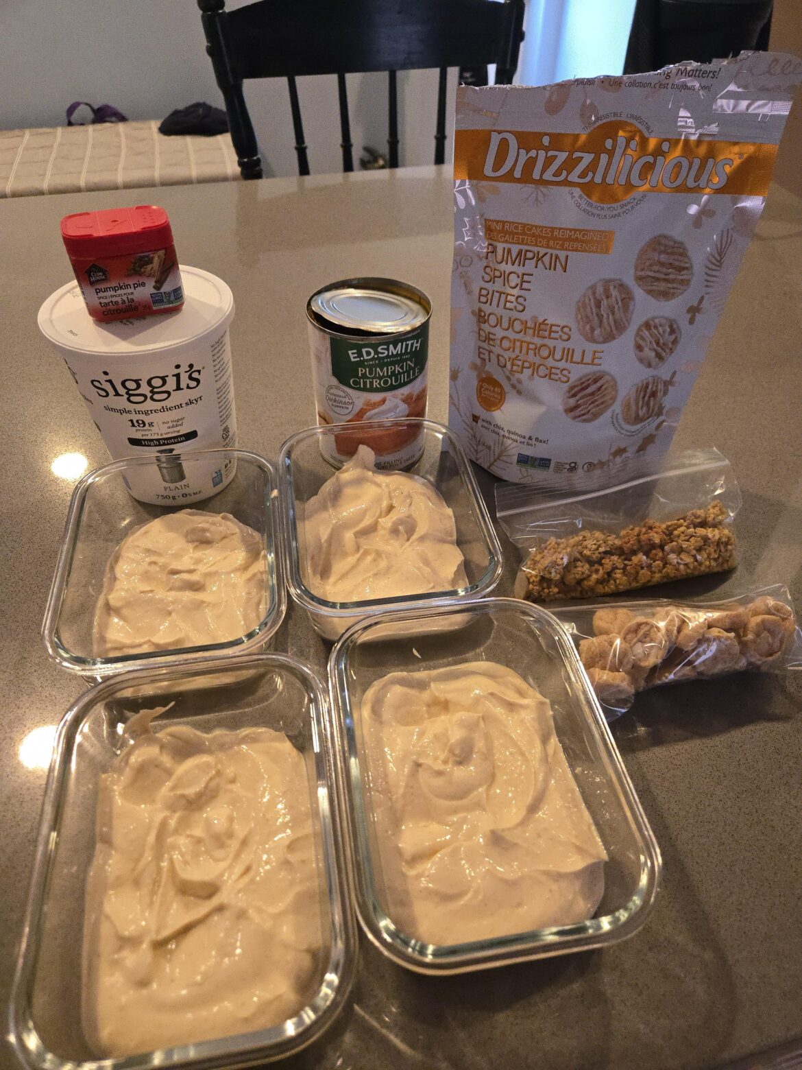 Pumpkin Spice Yogurt