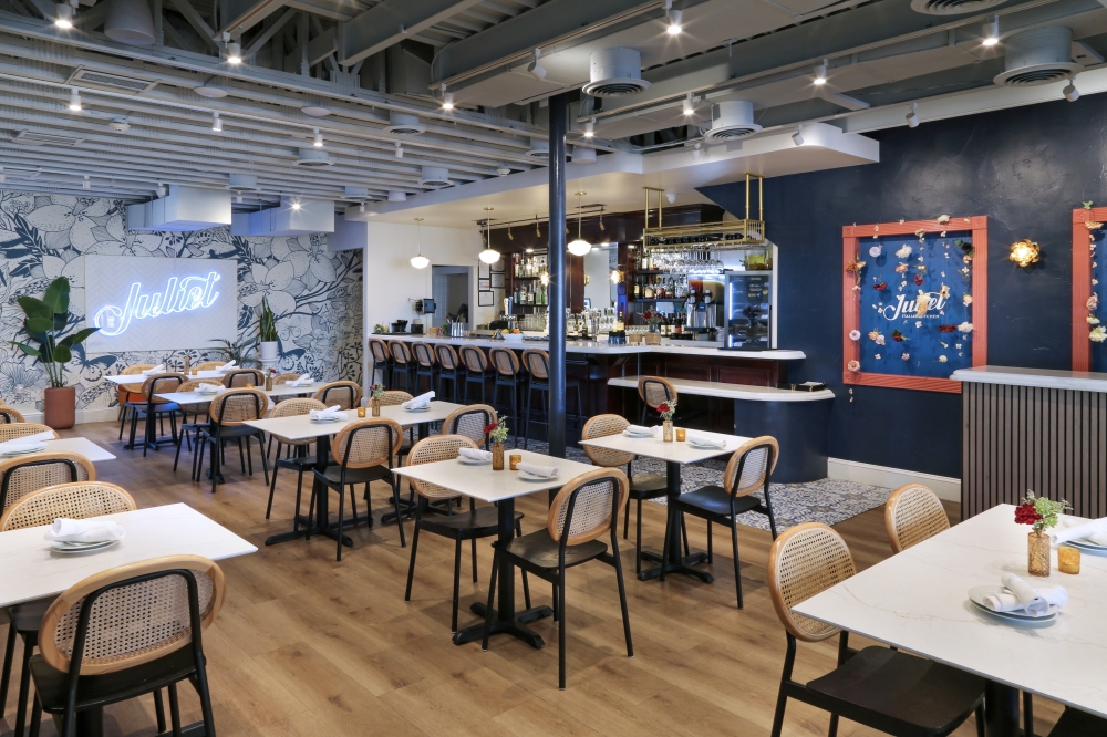 Juliet Italian Kitchen in downtown Georgetown transitions into Juliet Social One of three Juliet Italian Kitchen locations will reopen as a private event venue and daytime cafe, Juliet Social. (Courtesy Juliet Social)