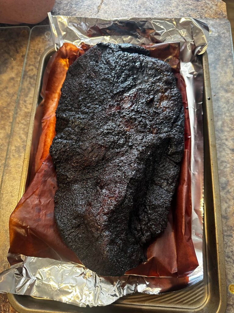 How my 8.3 lb select brisket turned out.
