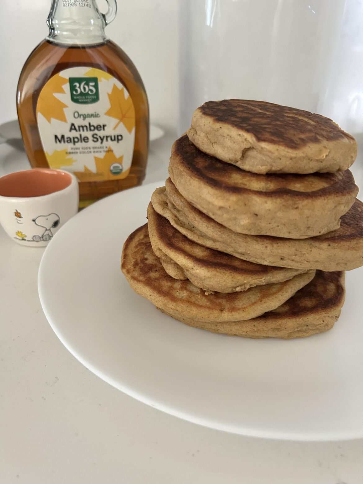 Pumpkin pancakes