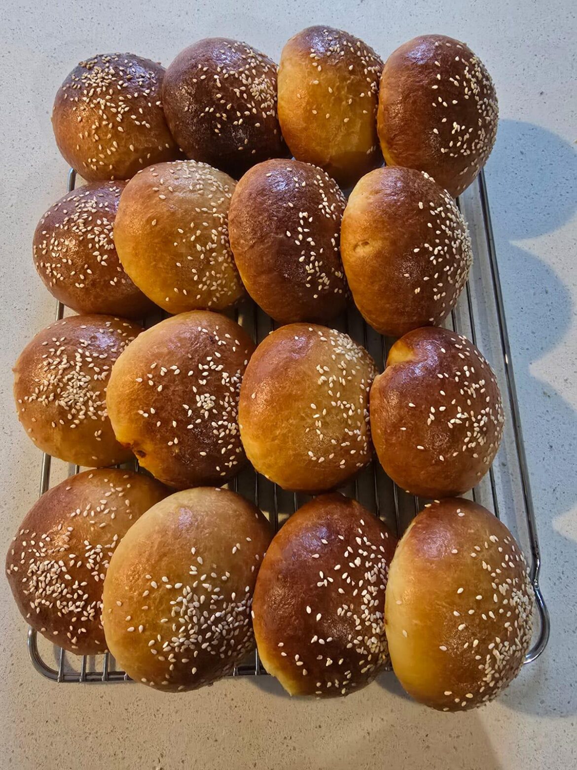 [homemade] buns with lamb shoulder filling