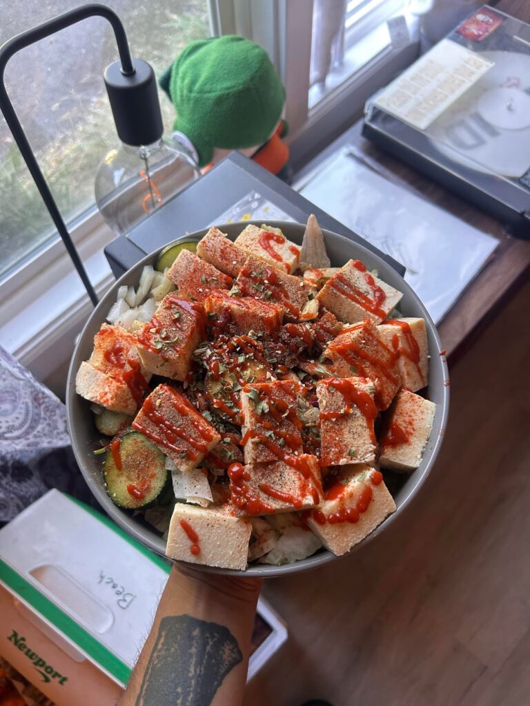 Tofu Salad Bowl Tofu Salad Bowl