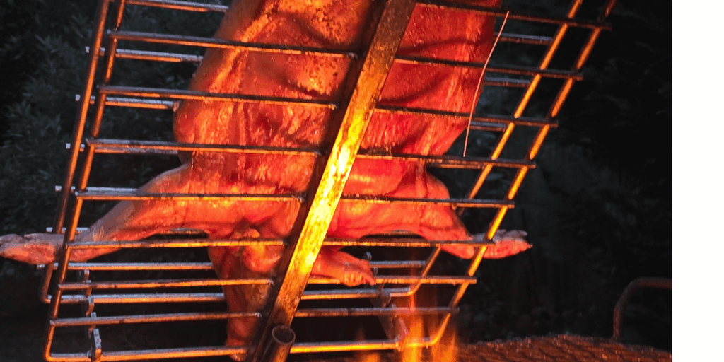 Suckling Pig on the Iron Cross | Wagyu Tri-Tip + Smoked Pineapple | Full Live-Fire Cook Suckling Pig on the Iron Cross | Wagyu Tri-Tip + Smoked Pineapple | Full Live-Fire Cook