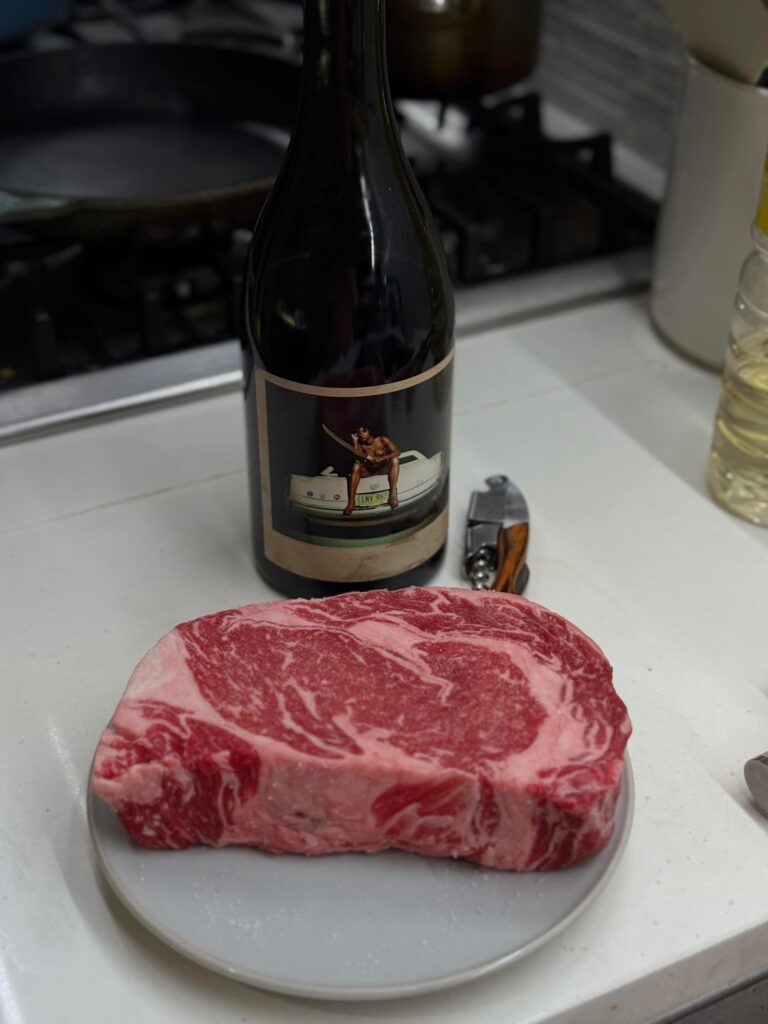 Monthly steak with Wifey