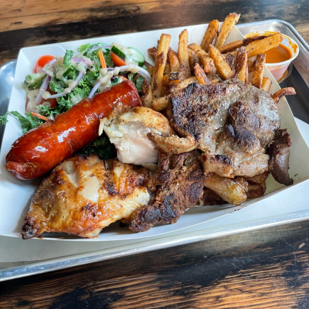 Portuguese chicken from Emilia at Waterworks