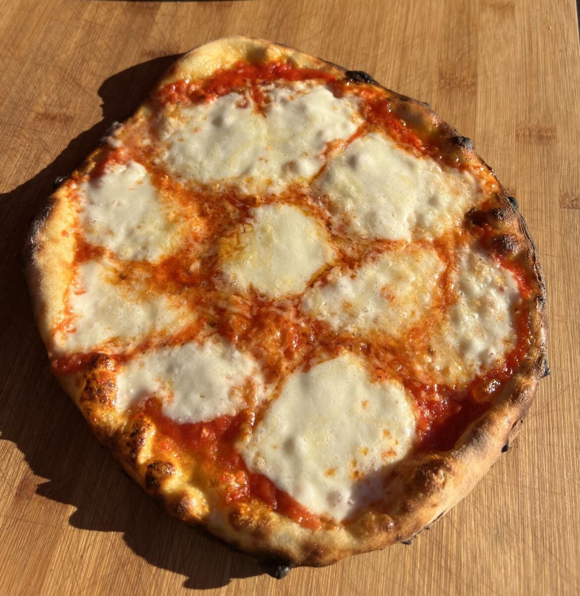 63% hydration sourdough crust