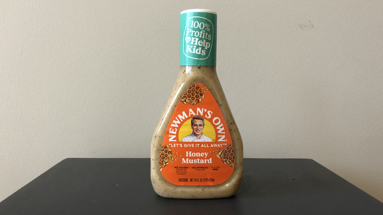 Newman's Own honey mustard dressing.