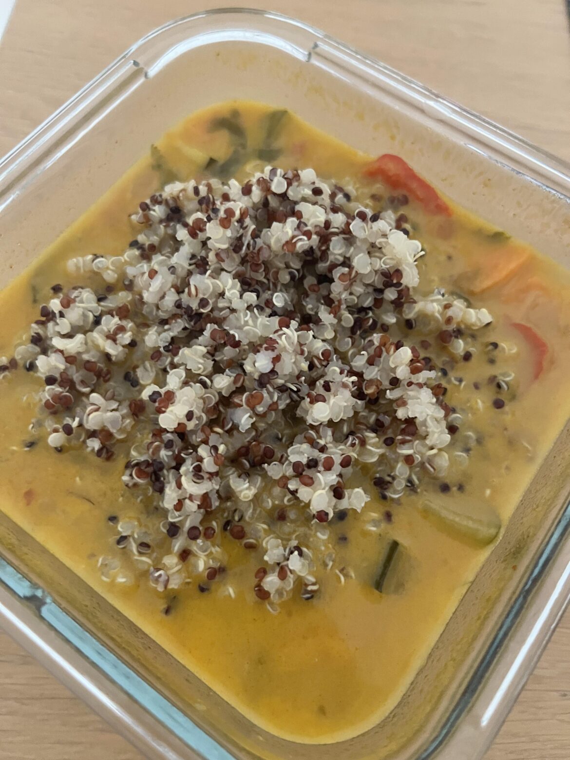 Comforting lunch, thanks to you all