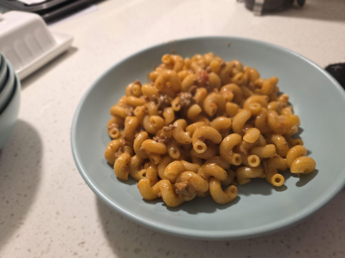 On the fly Hamburger Helper