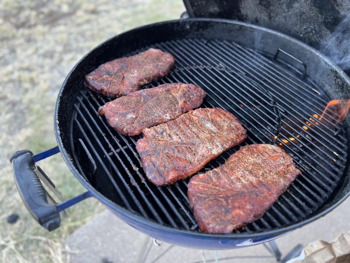 Smoked pork steaks are so underrated!