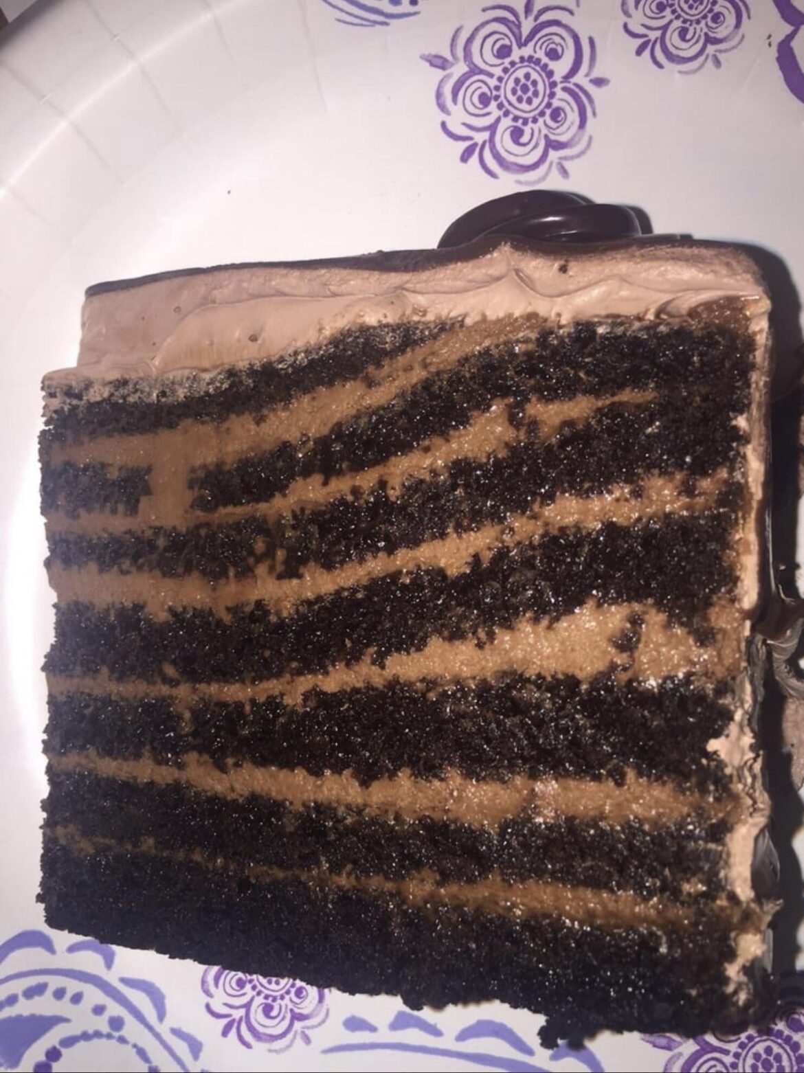 7 layer chocolate cake