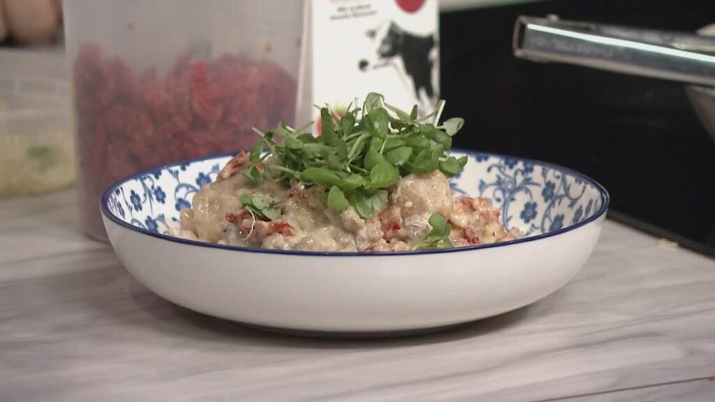 Cooking up sweet potato gnocchi with Chris Licht of Piccolo in Mayfield Heights