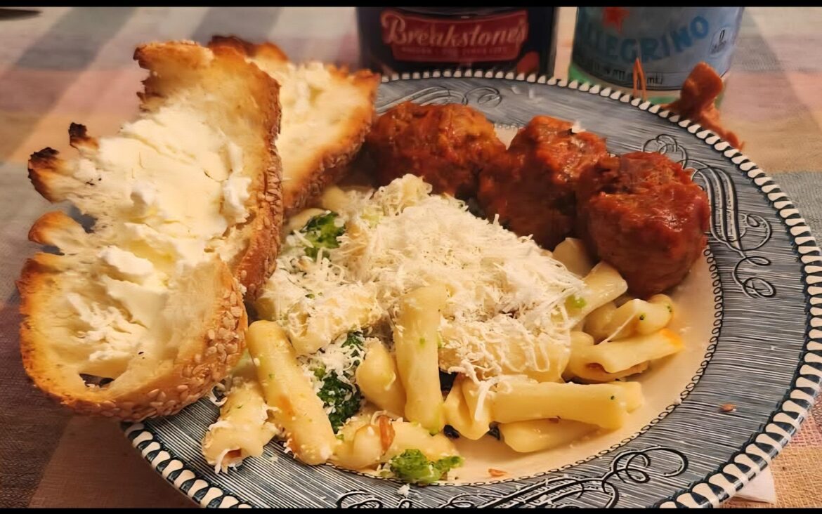 W garlic and oil....