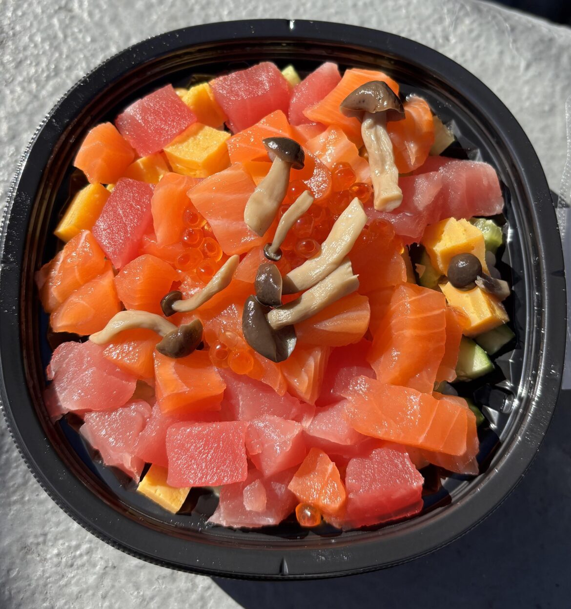 Chirashi from Nijiya Market, San Francisco, CA