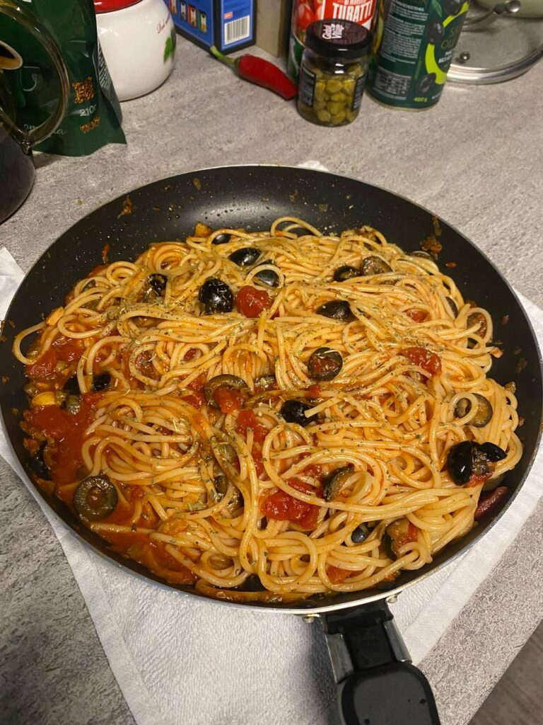 Pasta Putanesca from Seriouseats