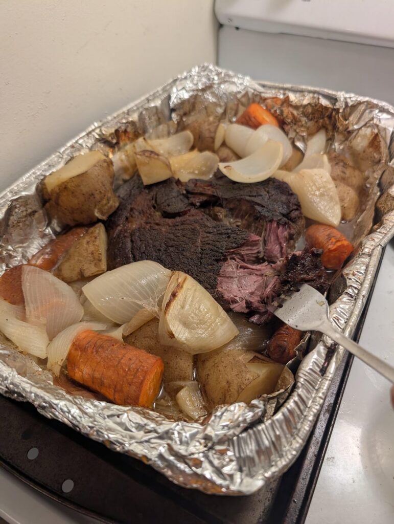 Cooked my first ever pot roast today.
