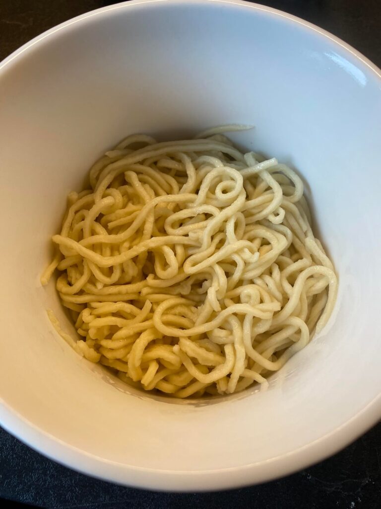 Ramen craving but no noodles at home