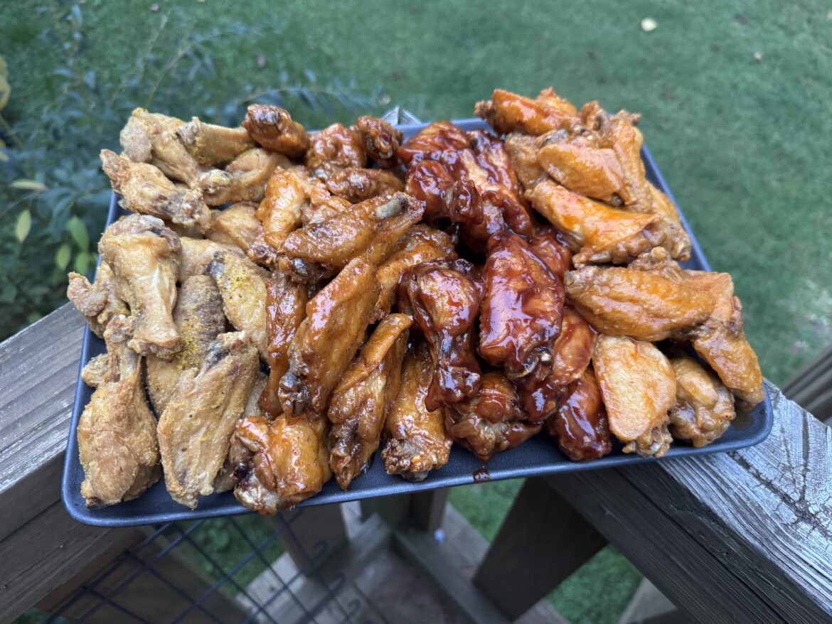 4 flavors - 60 wings