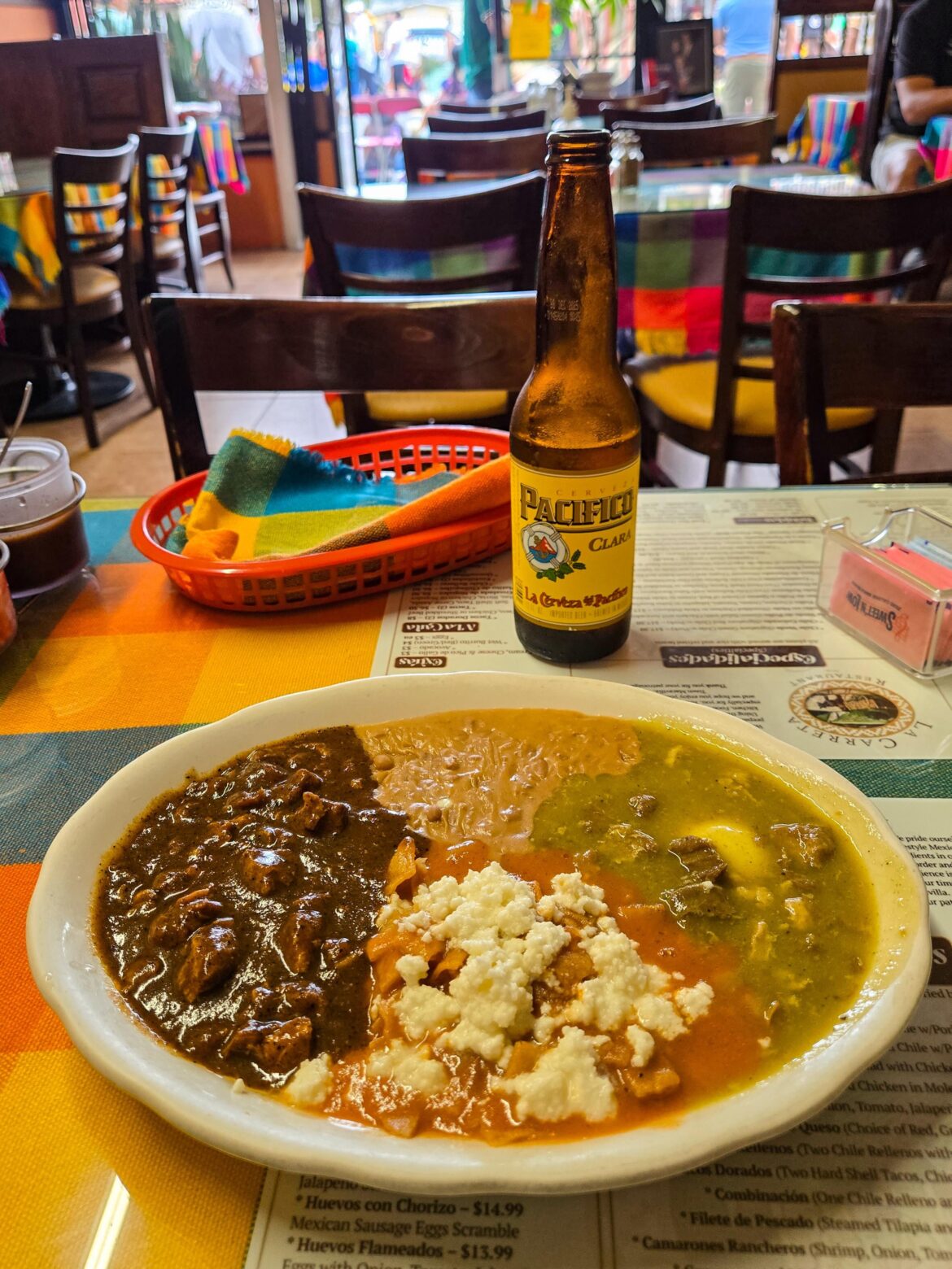 Huevos Divorciados from La Carreta in East L.A.
