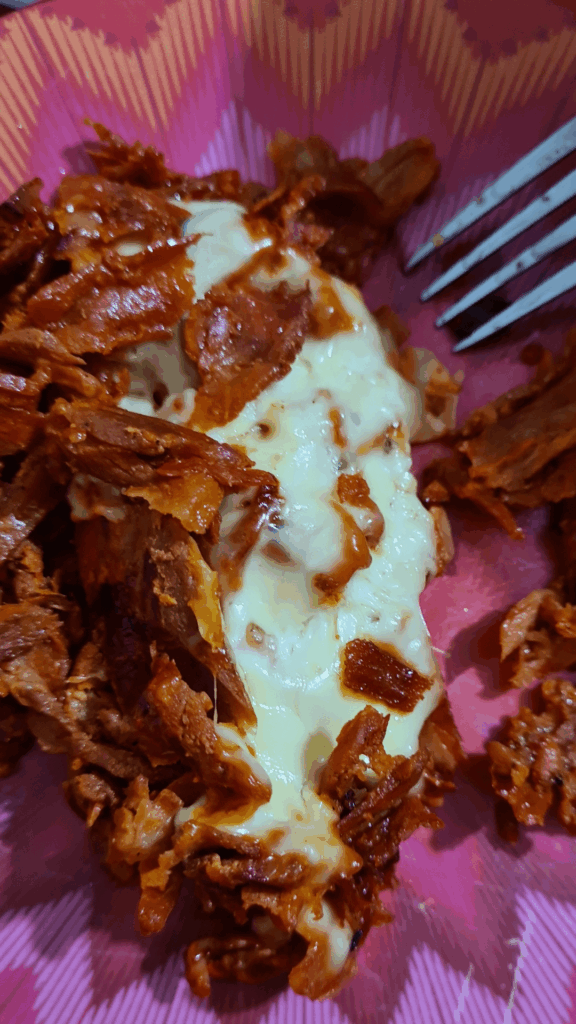 Orden de pastor con queso en Gdl