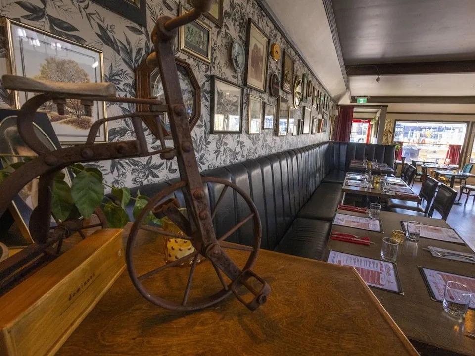  The interior of the recently opened Le Charme restaurant and bar on Edmonton Trail N.E. was photographed on October 22, 2025.Gavin Young/Postmedia
