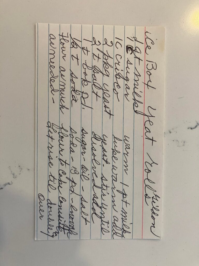 Ice Box Rolls Ice Box Rolls