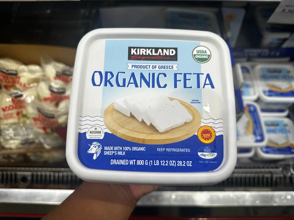 Kirkland Signature organic feta