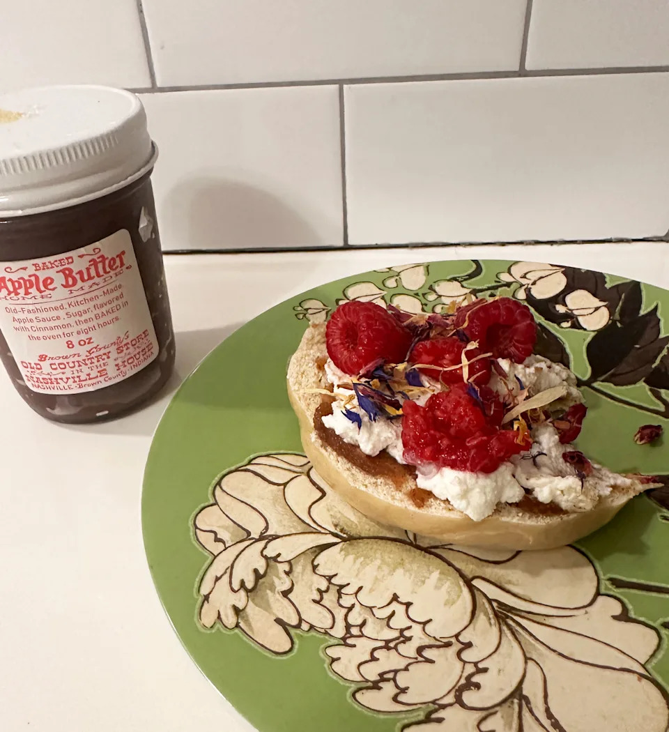 My bagel version. (Amelia Edelman)