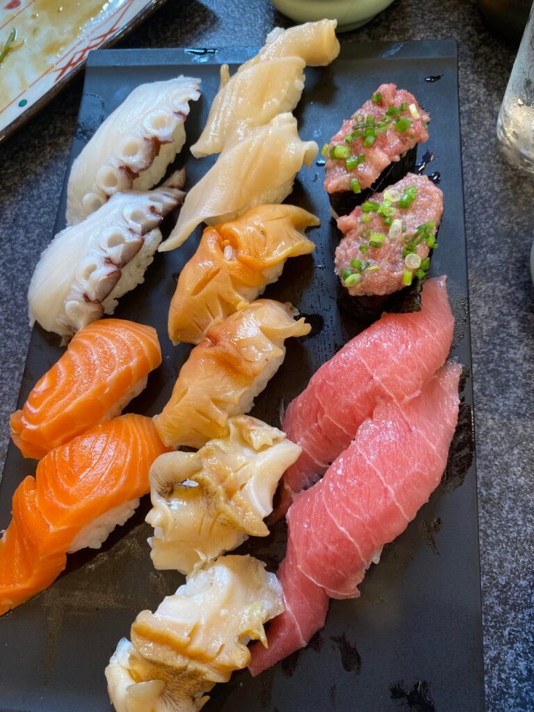 Sushi Lunch in Japan