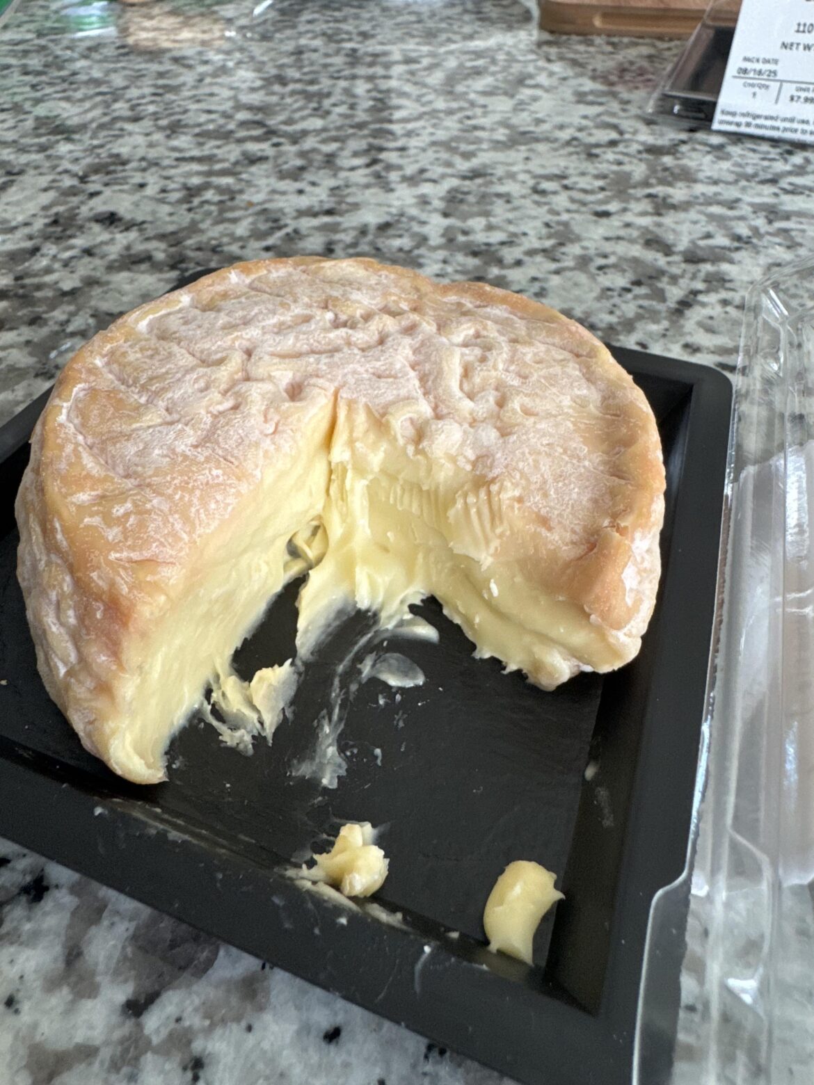 Sake Washed Rind Cheese