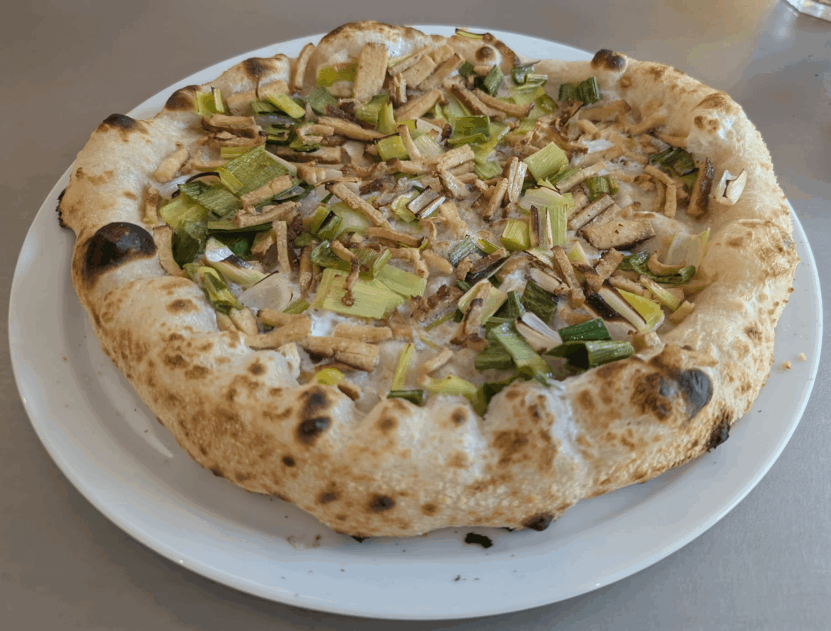 Alsatian Tarte Flambée Inspired Plant-Based Take Alsatian Tarte Flambée Inspired Plant-Based Take