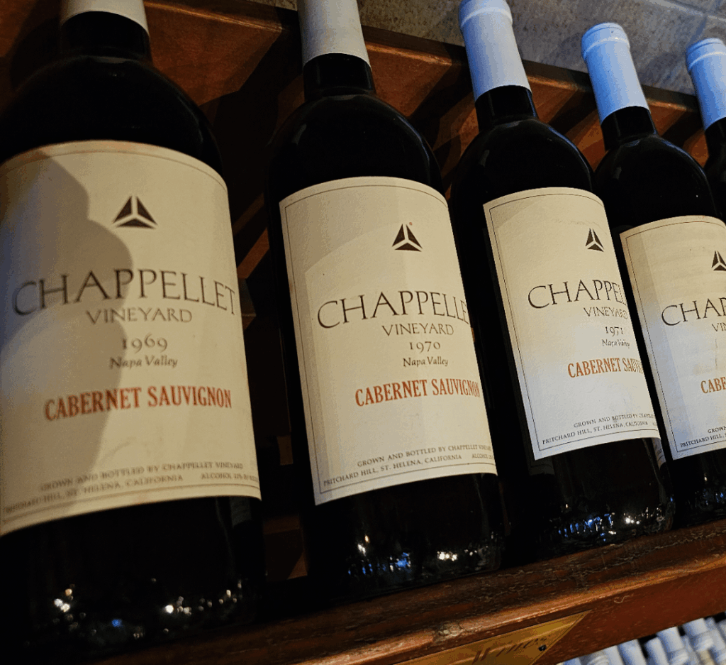 Chappellet from the year we landed on the moon