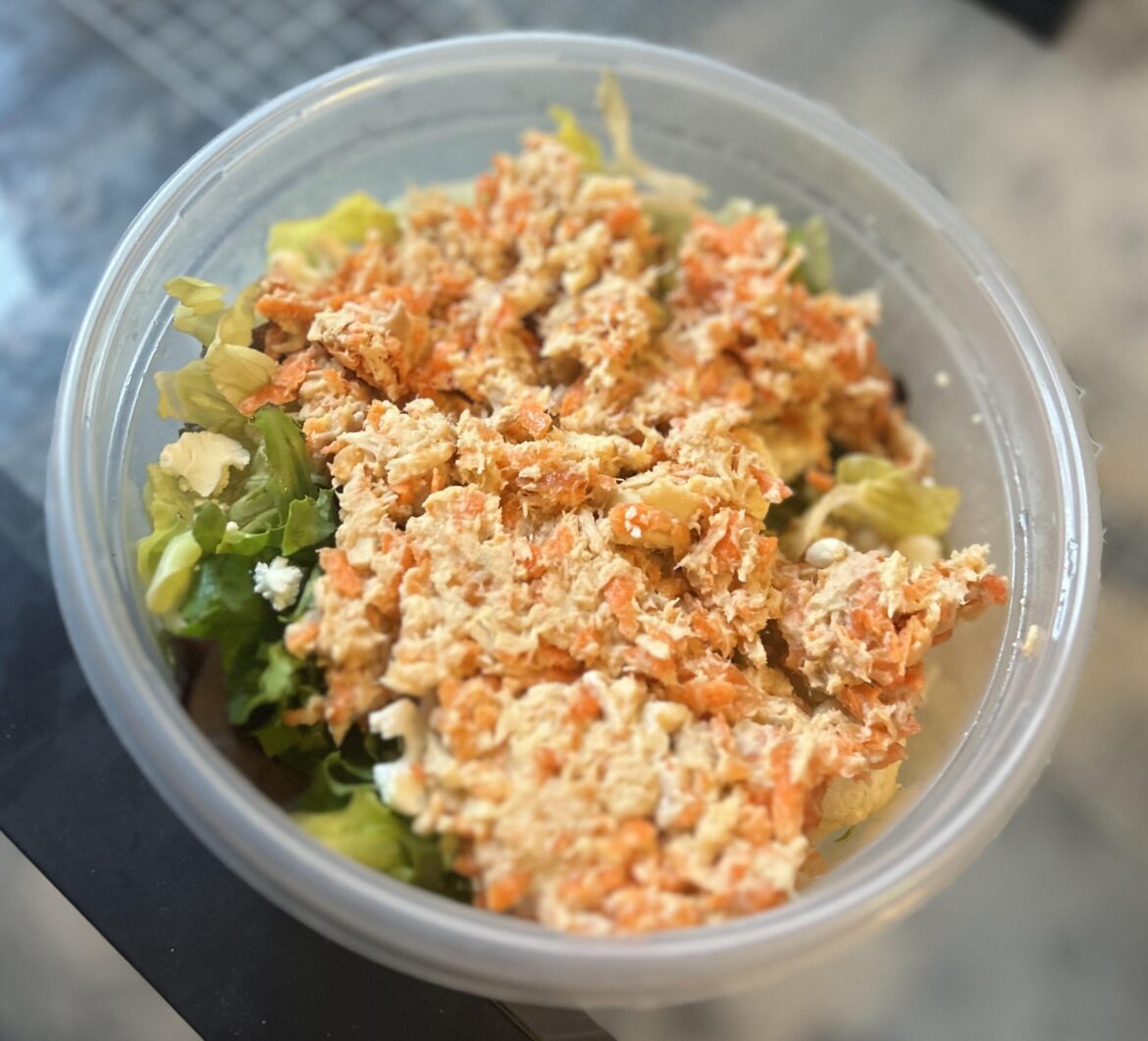 Adding Shredded Carrots To Your Tuna = Game Changer